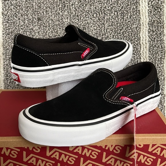Vans Slip-On Pro Black/White/Gum WMNS - Picture 9 of 16